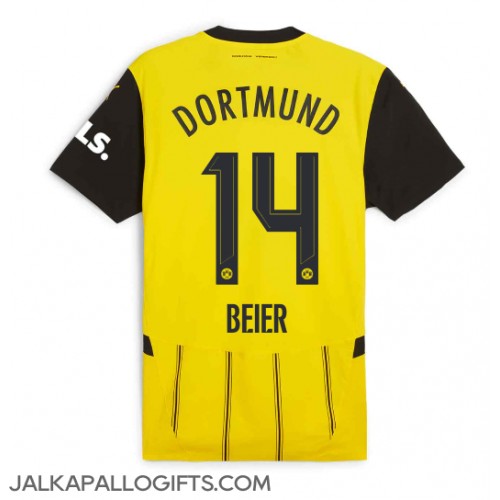 Borussia Dortmund Maximilian Beier #14 Kotipaita 2024-25 Lyhythihainen